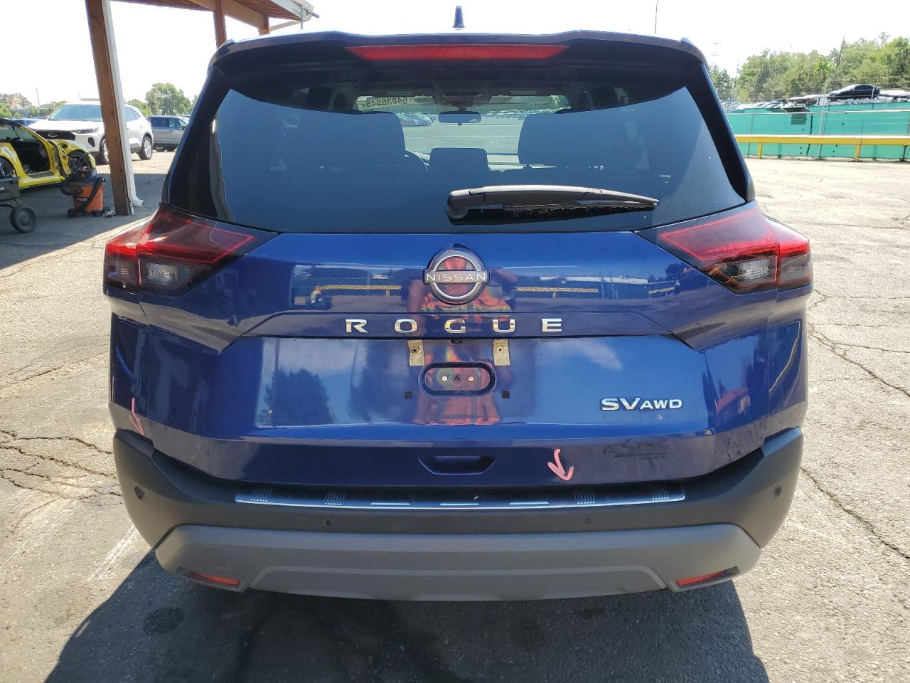 2022 Nissan Rogue Sv VIN: 5N1BT3BB5NC724820 Lot: 64836545