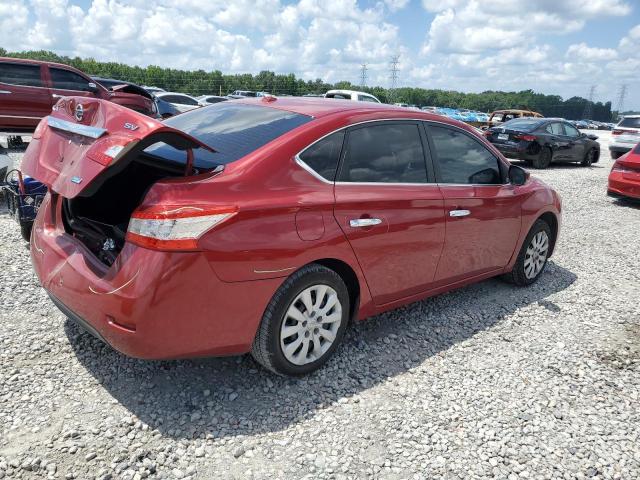  NISSAN SENTRA 2013 Czerwony