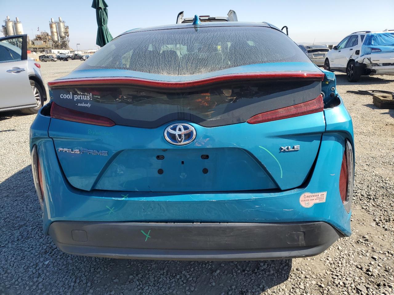 2020 Toyota Prius Prime Le VIN: JTDKARFP7L3128561 Lot: 63876185