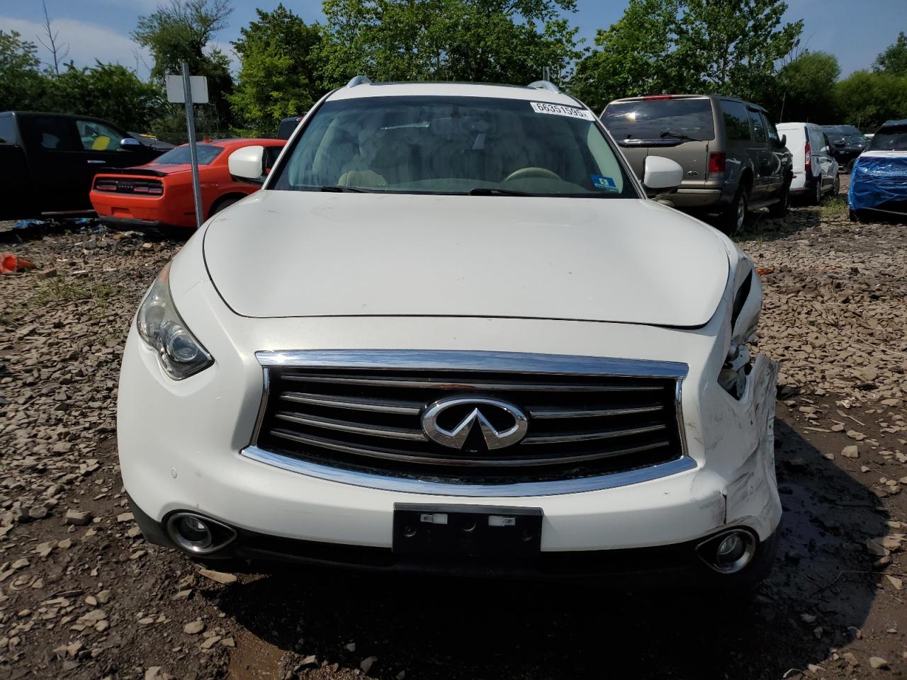 2012 Infiniti Fx35 VIN: JN8AS1MW0CM156253 Lot: 66351595
