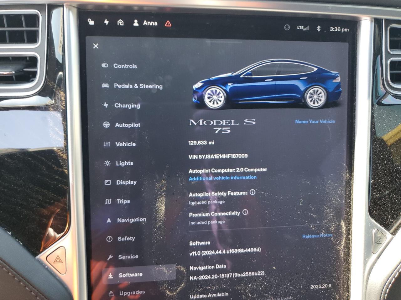 2017 Tesla Model S VIN: 5YJSA1E14HF187009 Lot: 66519225