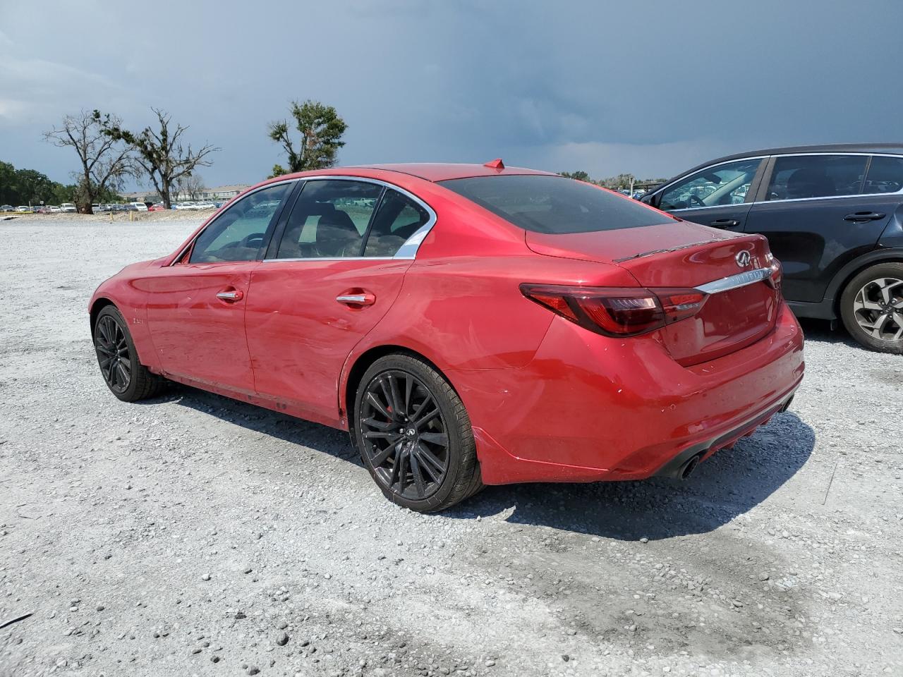 2020 Infiniti Q50 Red Sport 400 VIN: JN1FV7AP2LM630702 Lot: 65616085