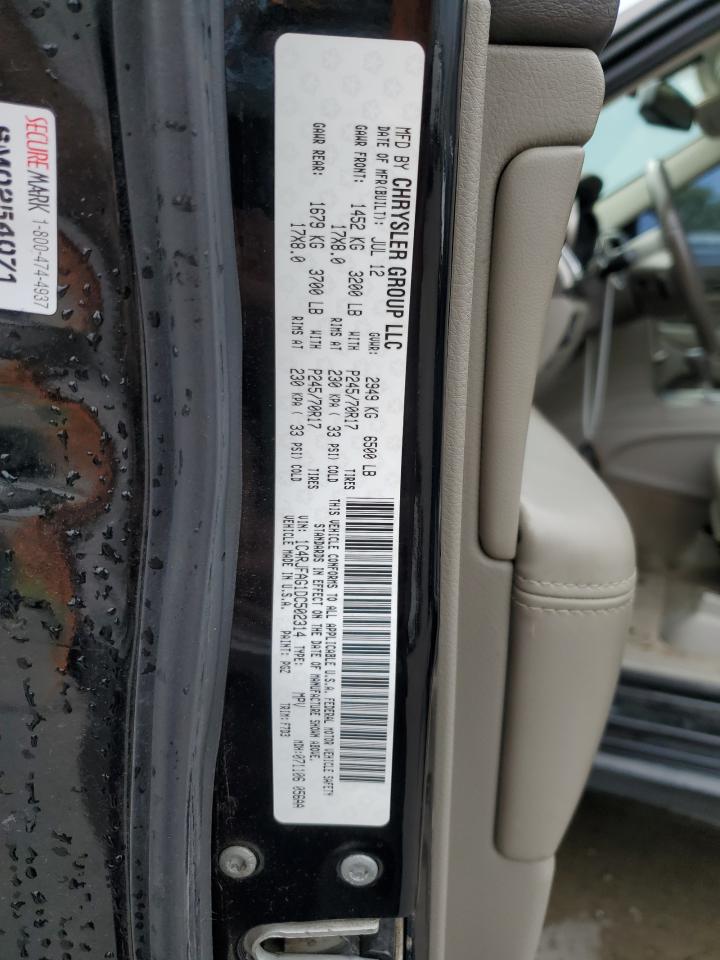 2013 Jeep Grand Cherokee Laredo VIN: 1C4RJFAG1DC502314 Lot: 65211285