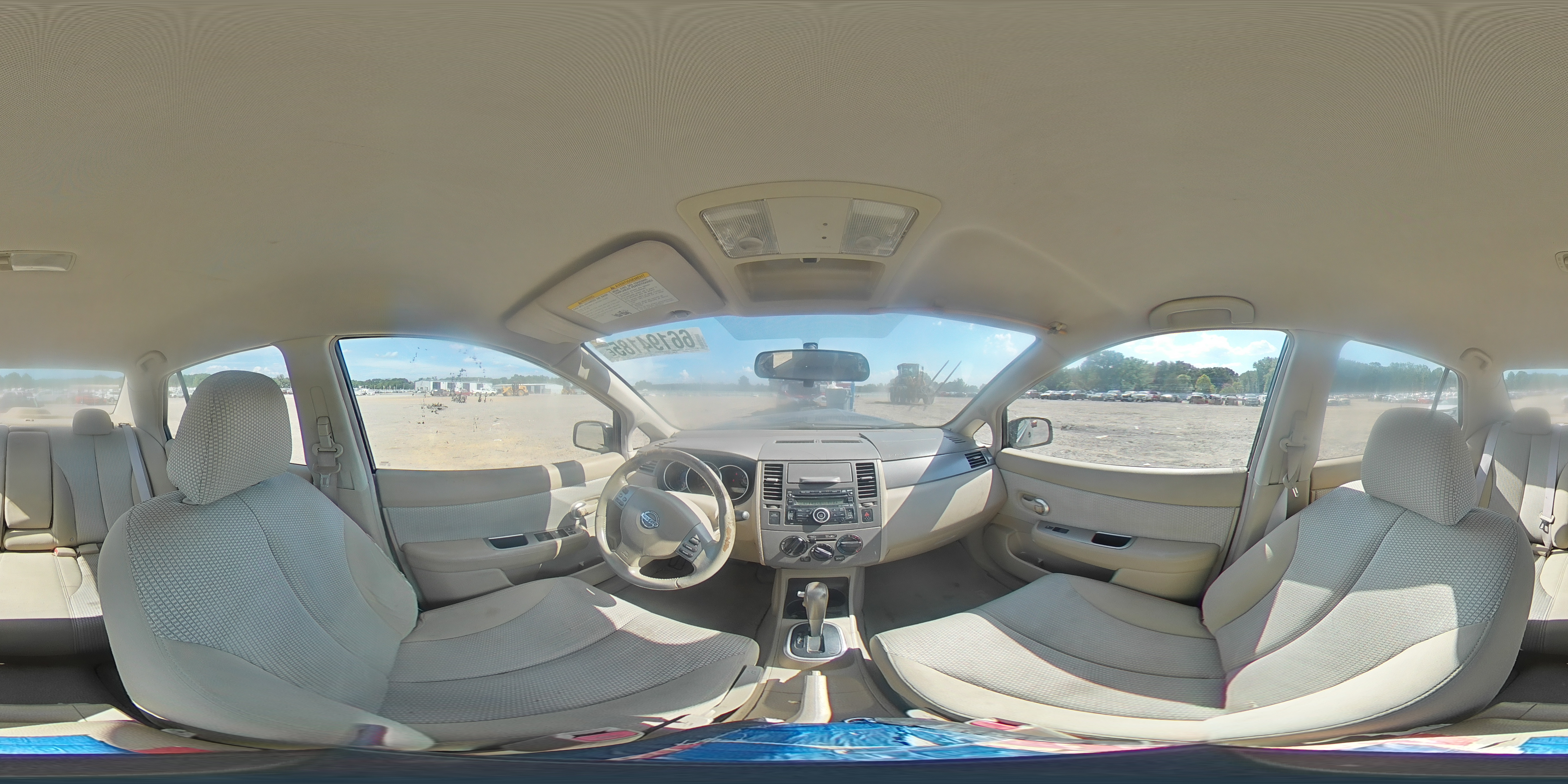 2008 Nissan Versa S VIN: 3N1BC11E08L350892 Lot: 66194185