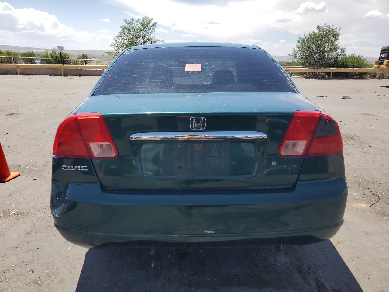 2001 Honda Civic Ex VIN: 1HGES26721L016945 Lot: 63025365