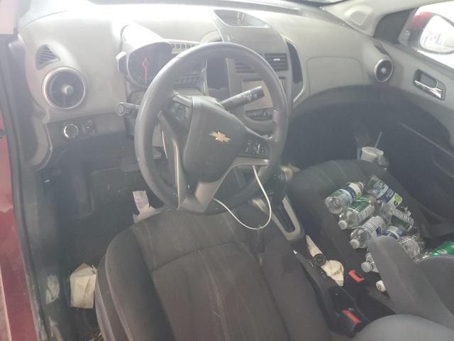  CHEVROLET SONIC 2015 Burgundy