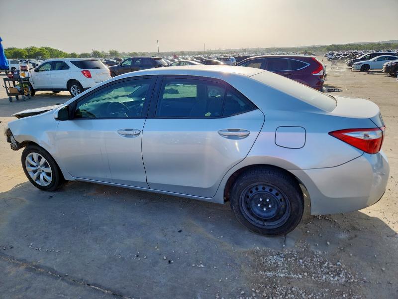  TOYOTA COROLLA 2015 Srebrny