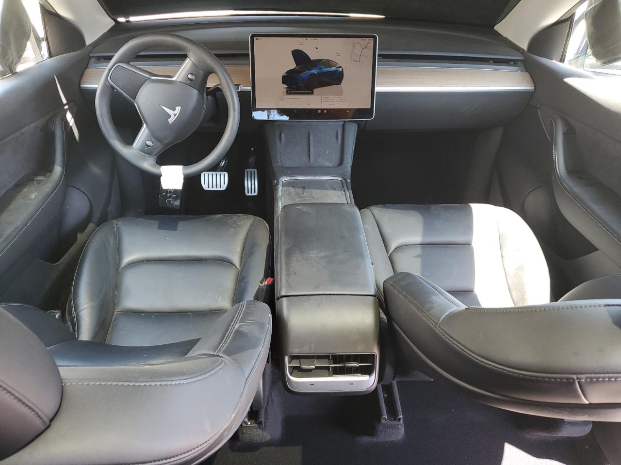 2022 Tesla Model Y VIN: 7SAYGDEF4NF489629 Lot: 64181775