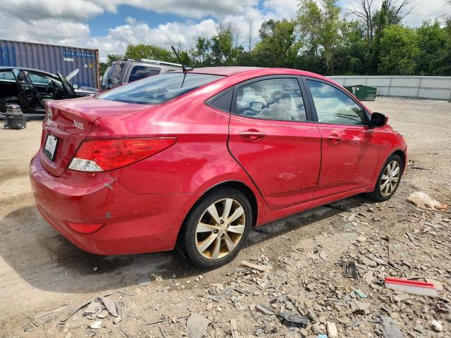  HYUNDAI ACCENT 2014 Czerwony