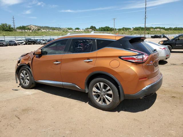  NISSAN MURANO 2015 Pomarańczowy