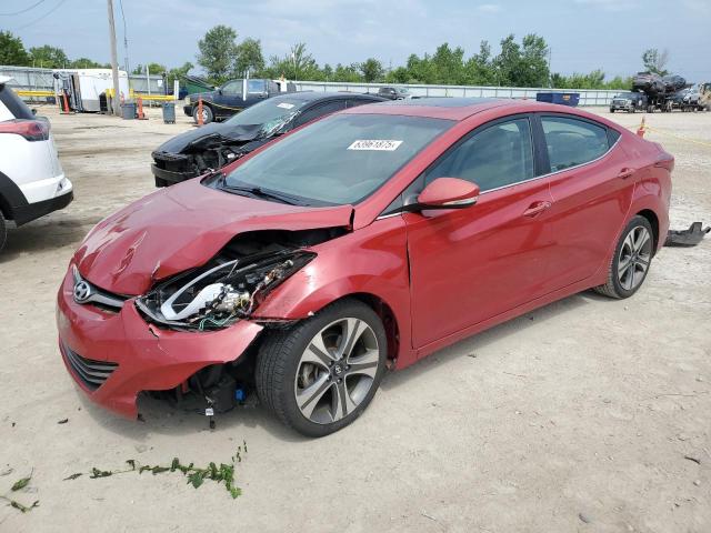  HYUNDAI ELANTRA 2015 Красный
