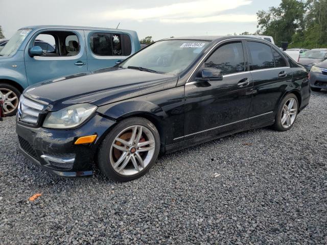  MERCEDES-BENZ C-CLASS 2013 Czarny
