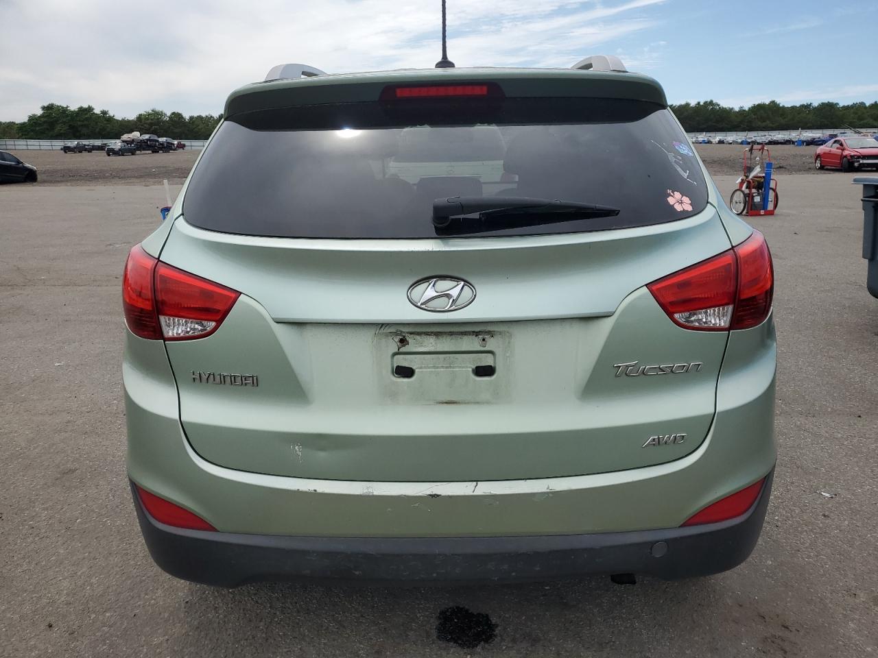 2013 Hyundai Tucson Gls VIN: KM8JUCAC8DU566095 Lot: 65503095