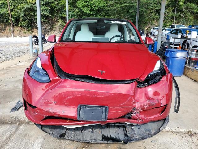  TESLA MODEL Y 2022 Czerwony