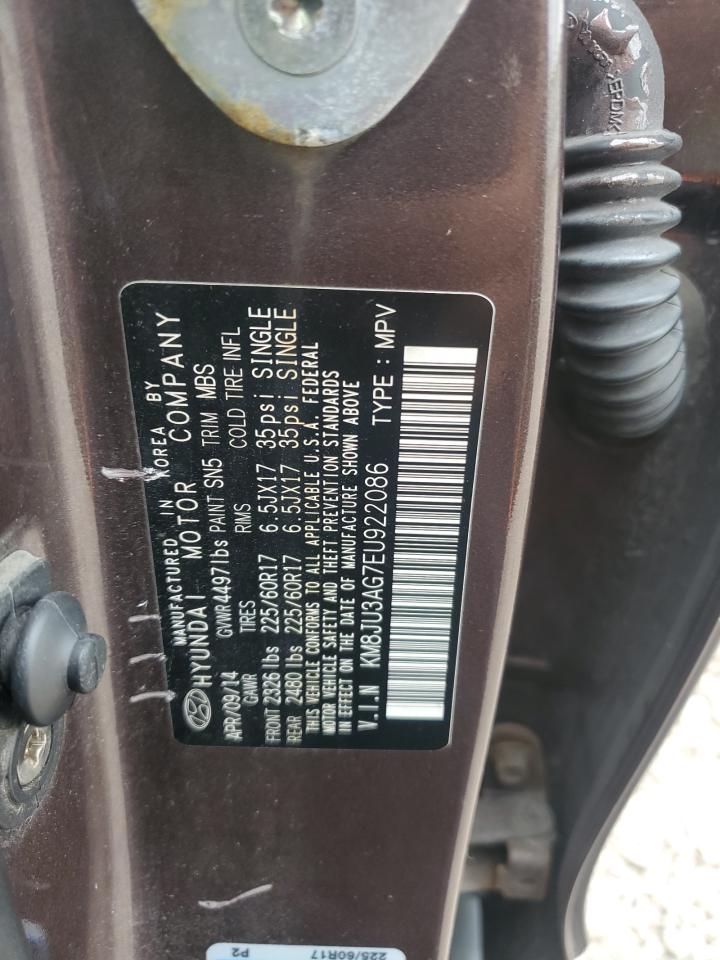 km8ju3ag7eu922086 KM8JU3AG7EU922086 2014 Hyundai Tucson Gls