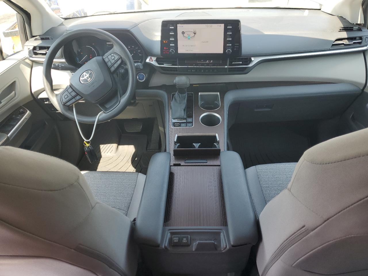 2022 Toyota Sienna Le VIN: 5TDBRKEC8NS116421 Lot: 63981105