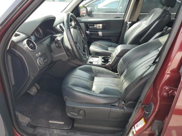  LAND ROVER LR4 2016 Red