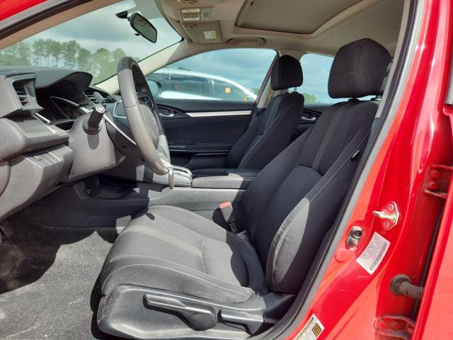 Sedans HONDA CIVIC 2017 Czerwony