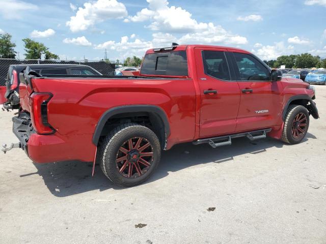  TOYOTA TUNDRA 2022 Czerwony