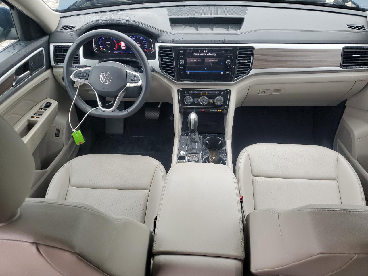 2021 Volkswagen Atlas Sel VIN: 1V2BR2CA8MC595004 Lot: 67095645