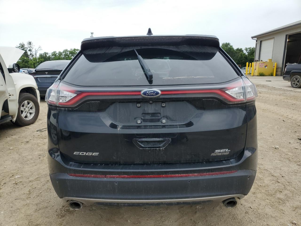 2016 Ford Edge Sel VIN: 2FMPK3J83GBB51997 Lot: 64396575