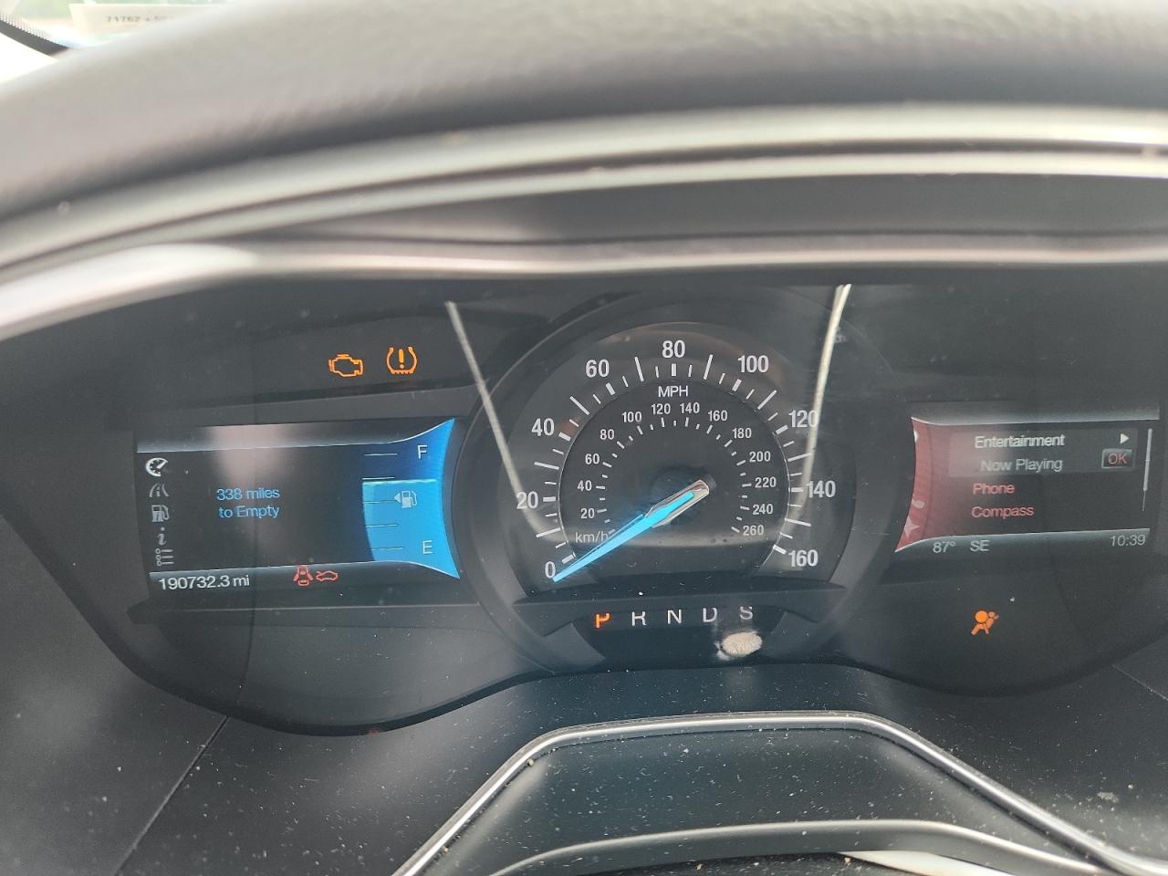 2014 Ford Fusion Titanium VIN: 3FA6P0K92ER320449 Lot: 65404395