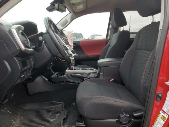  TOYOTA TACOMA 2018 Czerwony