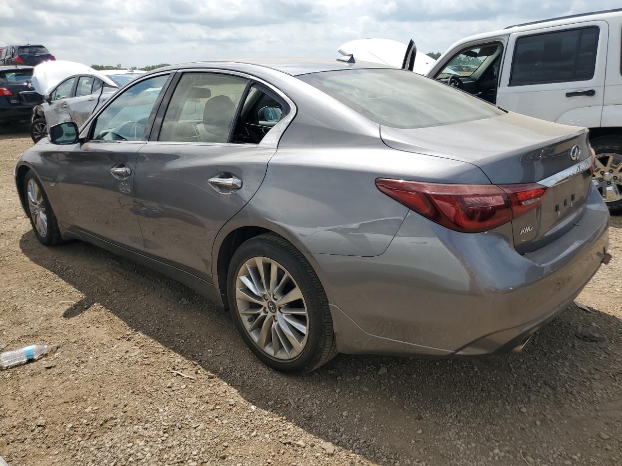 2019 Infiniti Q50 Luxe VIN: JN1EV7AR4KM557201 Lot: 66071305