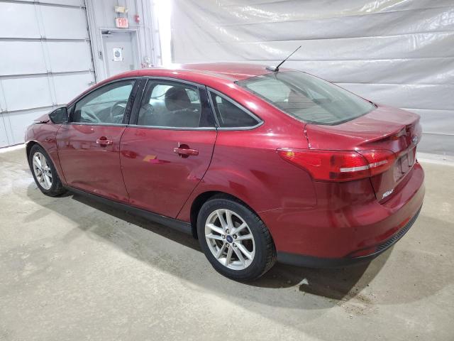 Sedans FORD FOCUS 2016 Burgundy