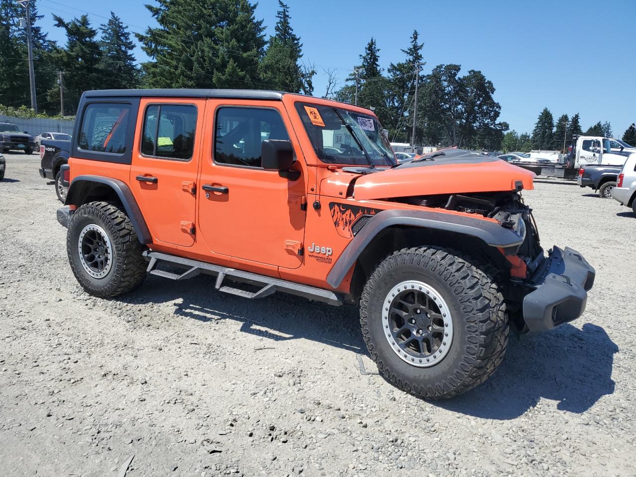 2018 Jeep Wrangler Unlimited Sport VIN: 1C4HJXDG8JW183775 Lot: 64964175