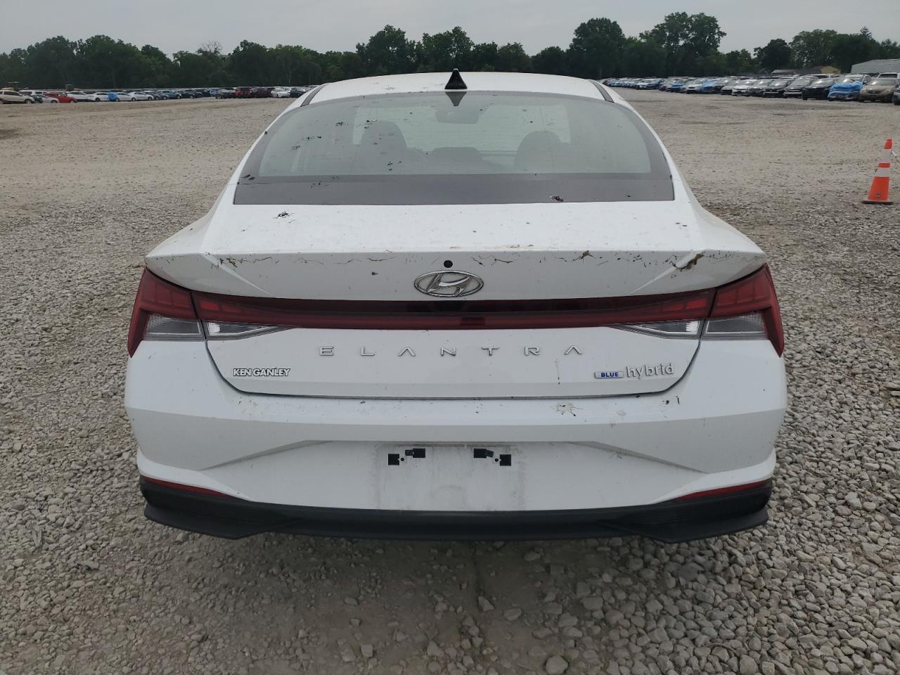 2022 Hyundai Elantra Blue VIN: KMHLM4AJ9NU020615 Lot: 63498205