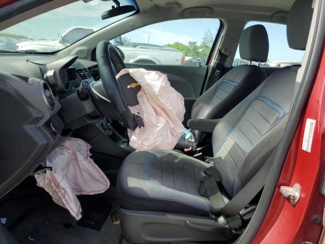  CHEVROLET SONIC 2012 Red