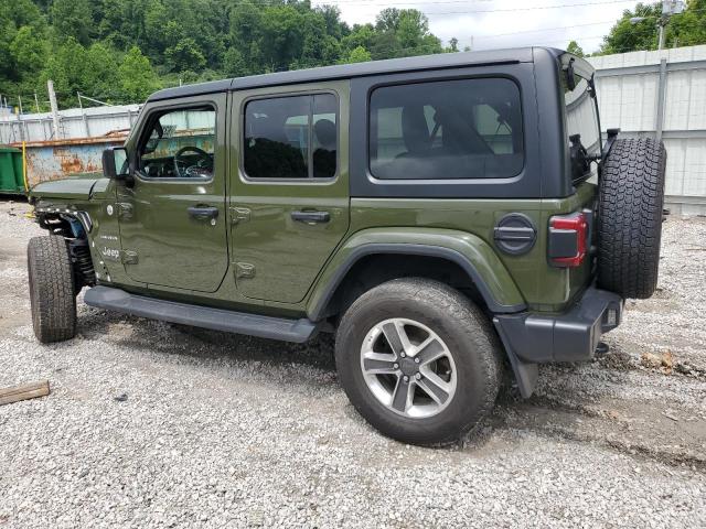  JEEP WRANGLER 2022 Зеленый