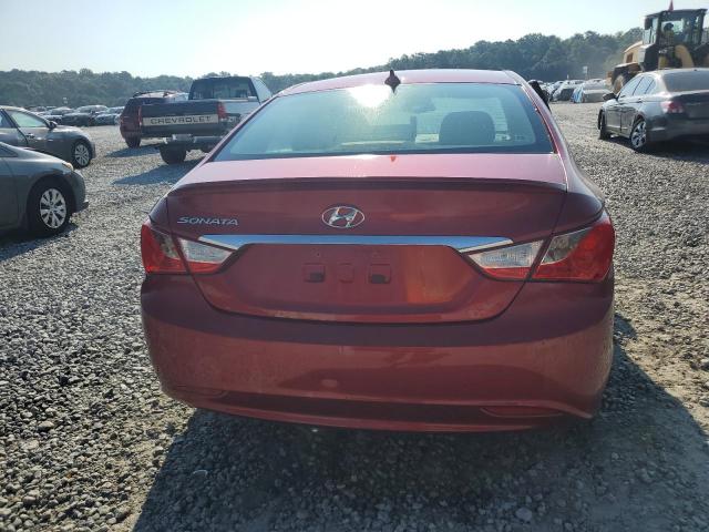  HYUNDAI SONATA 2013 Czerwony