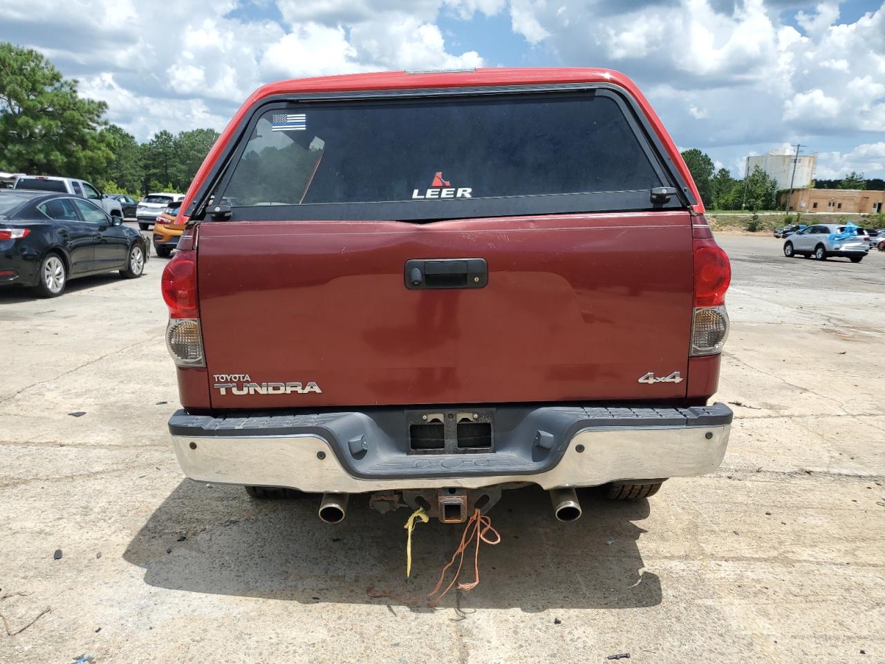2007 Toyota Tundra Double Cab Limited VIN: 5TFBV58127X030221 Lot: 65336055