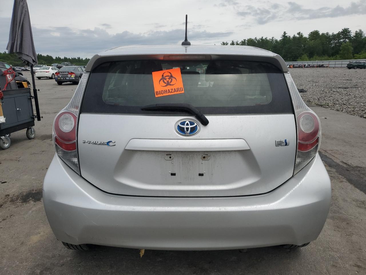 2012 Toyota Prius C VIN: JTDKDTB31C1512676 Lot: 63628805