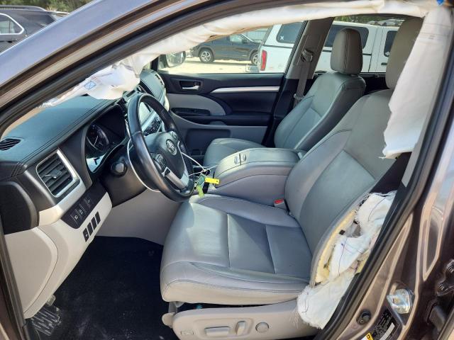  TOYOTA HIGHLANDER 2019 Gray