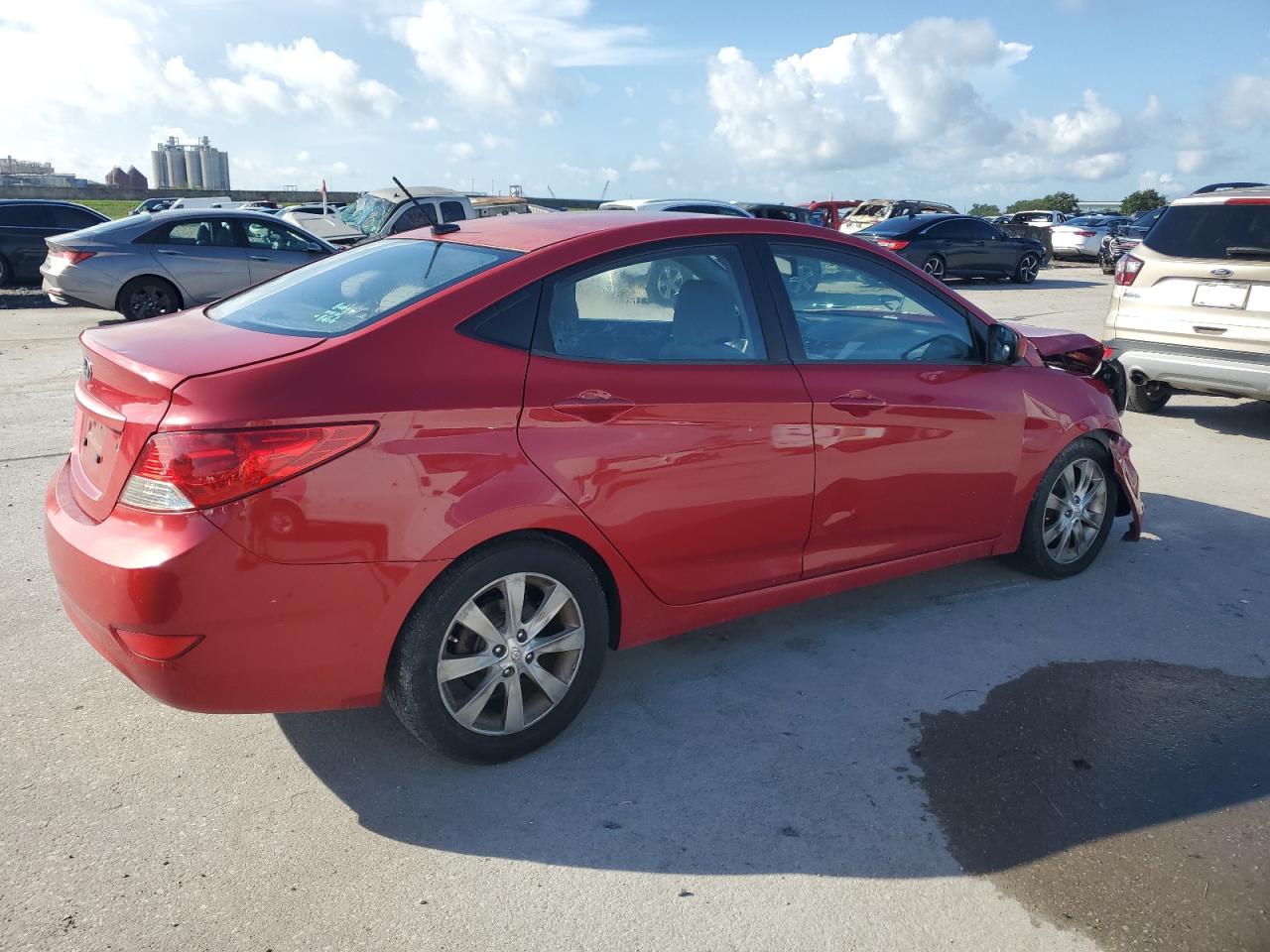 2012 Hyundai Accent Gls VIN: KMHCU4AE9CU086632 Lot: 66006615
