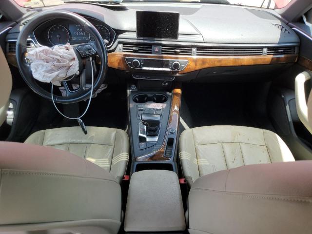 Sedans AUDI A4 2017 Czerwony