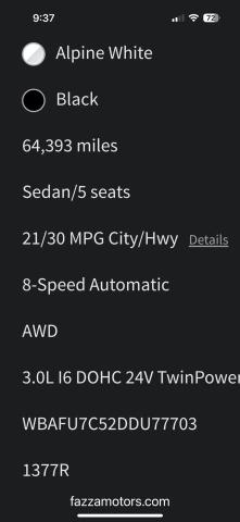 2013 BMW 535 XI  