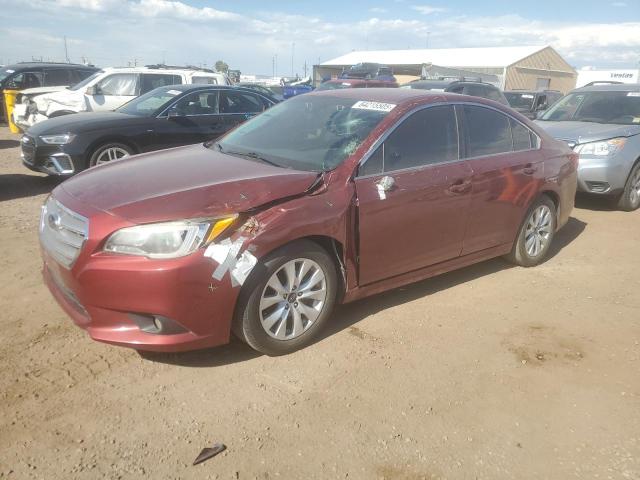  SUBARU LEGACY 2017 Czerwony
