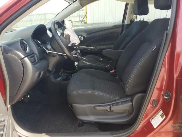  NISSAN VERSA 2017 Maroon