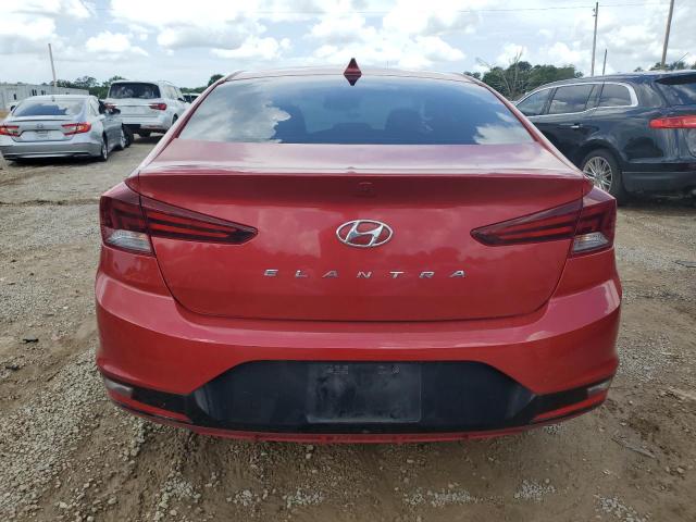  HYUNDAI ELANTRA 2020 Czerwony