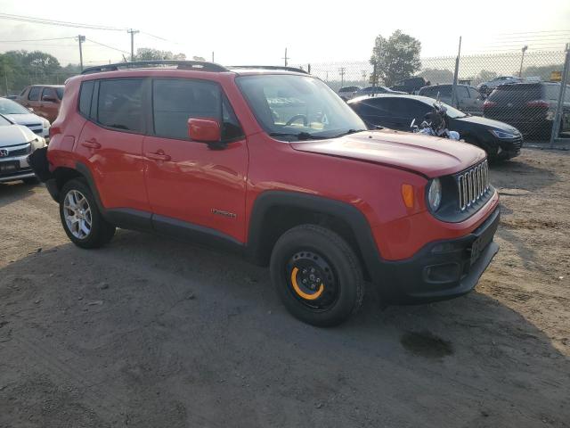  JEEP RENEGADE 2017 Красный