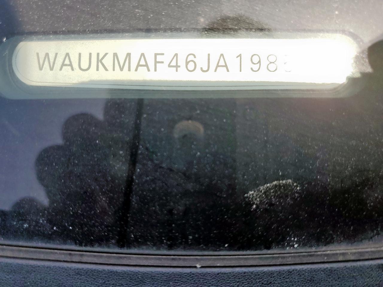 2018 Audi A4 Premium VIN: WAUKMAF46JA198573 Lot: 64392275