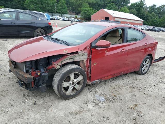  HYUNDAI ELANTRA 2012 Красный