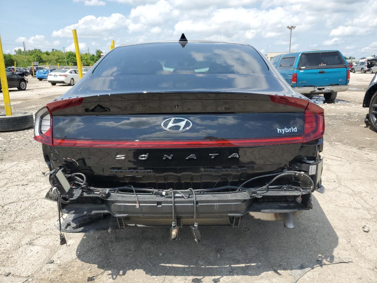 2022 Hyundai Sonata Hybrid VIN: KMHL54JJ7NA051196 Lot: 65190285