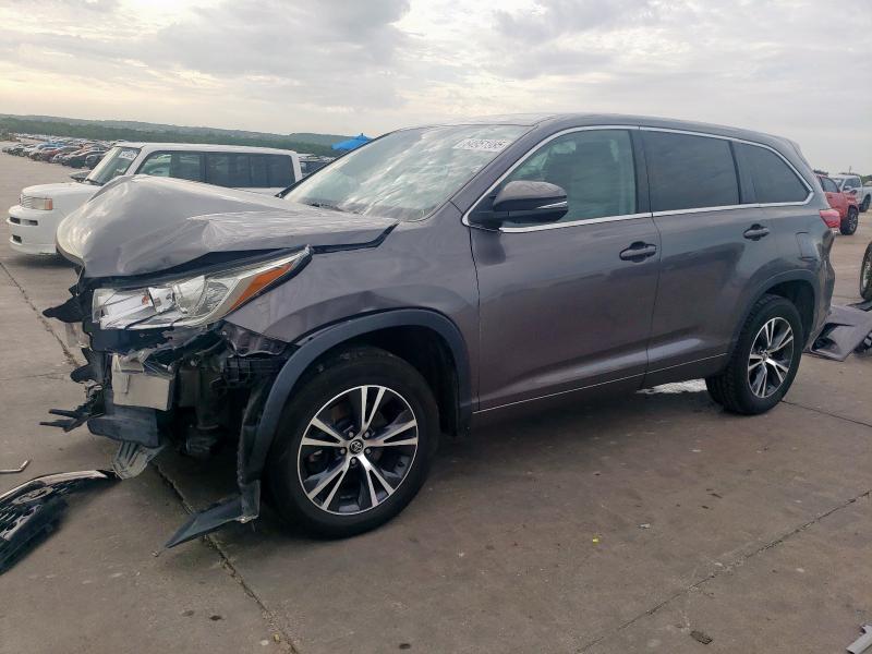  TOYOTA HIGHLANDER 2018 Серый