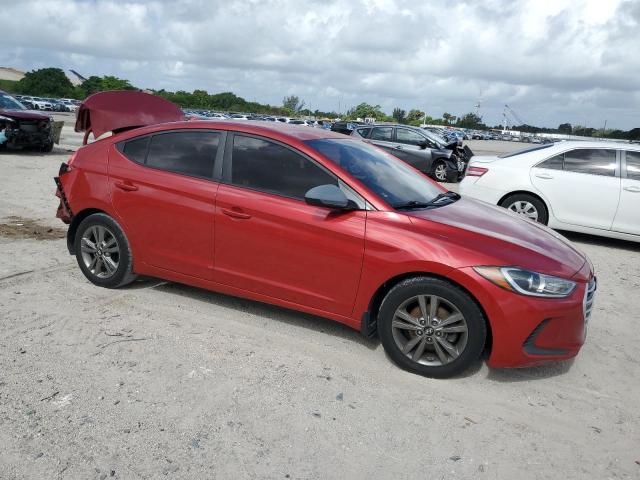  HYUNDAI ELANTRA 2017 Czerwony