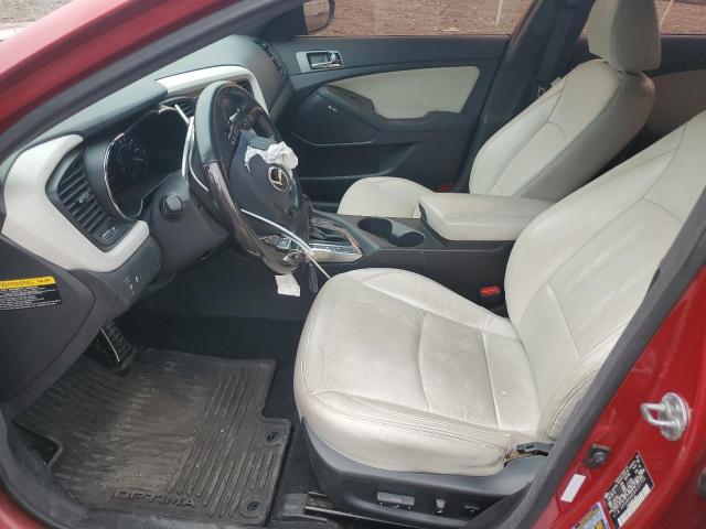Sedans KIA OPTIMA 2013 Czerwony
